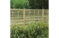 Slatted Fence Panel