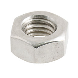 Easyfix A2 Stainless Steel Hex Nuts M4 100 Pack