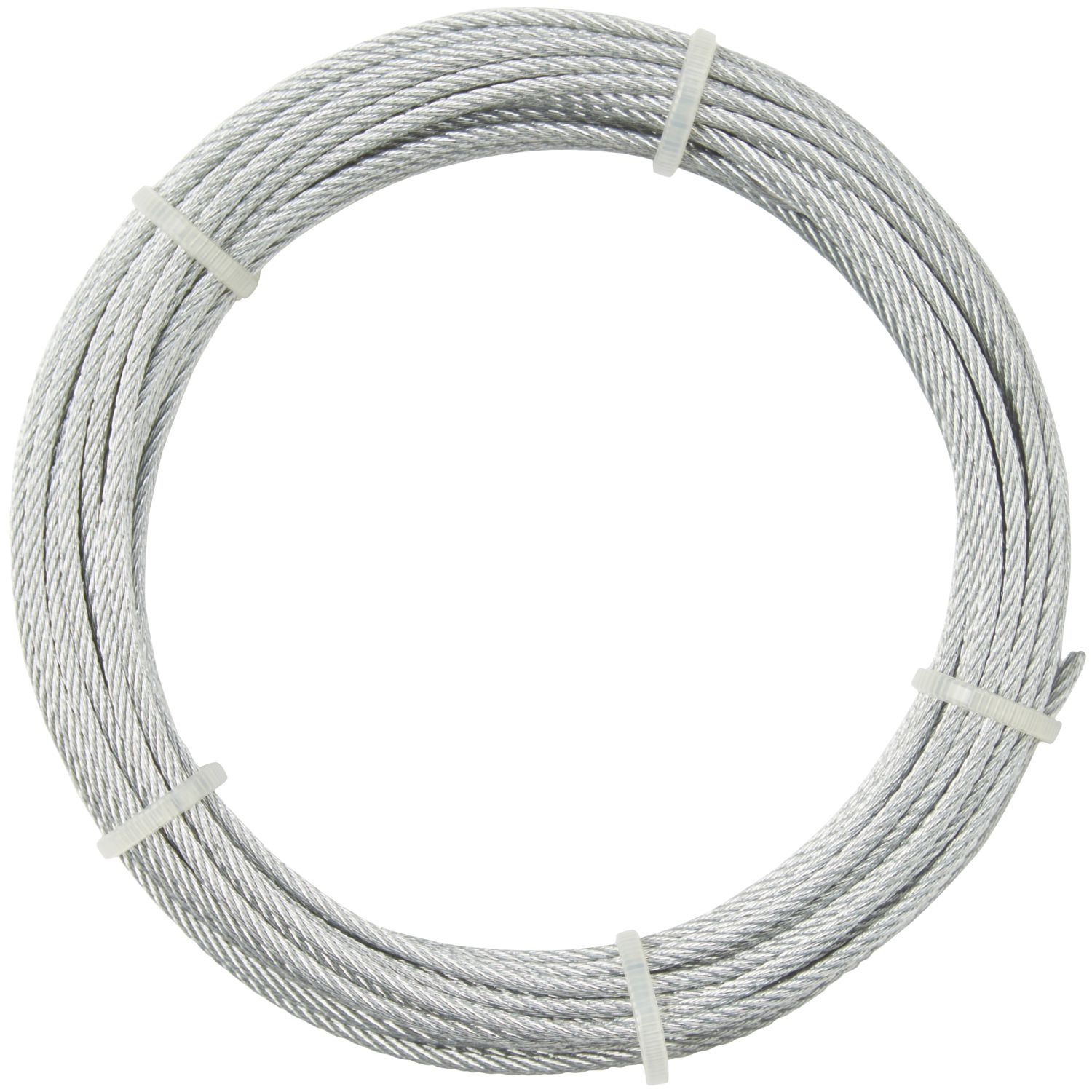 Diall Wire Rope Silver 4mm x 10m (8398V)