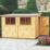 Shire Norfolk 10' x 10' (Nominal) Pent Tongue & Groove Timber Workshop