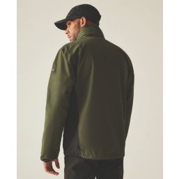 Regatta Matt II Waterproof & Breathable Jacket Olive Night / Black Medium Size 45.2" Chest