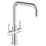 Refurb Grohe Ambi Dual-Lever Mono Mixer Kitchen Tap Chrome