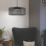 Eglo Ginestrone-Z LED Pendant Light Black 22W 2450lm