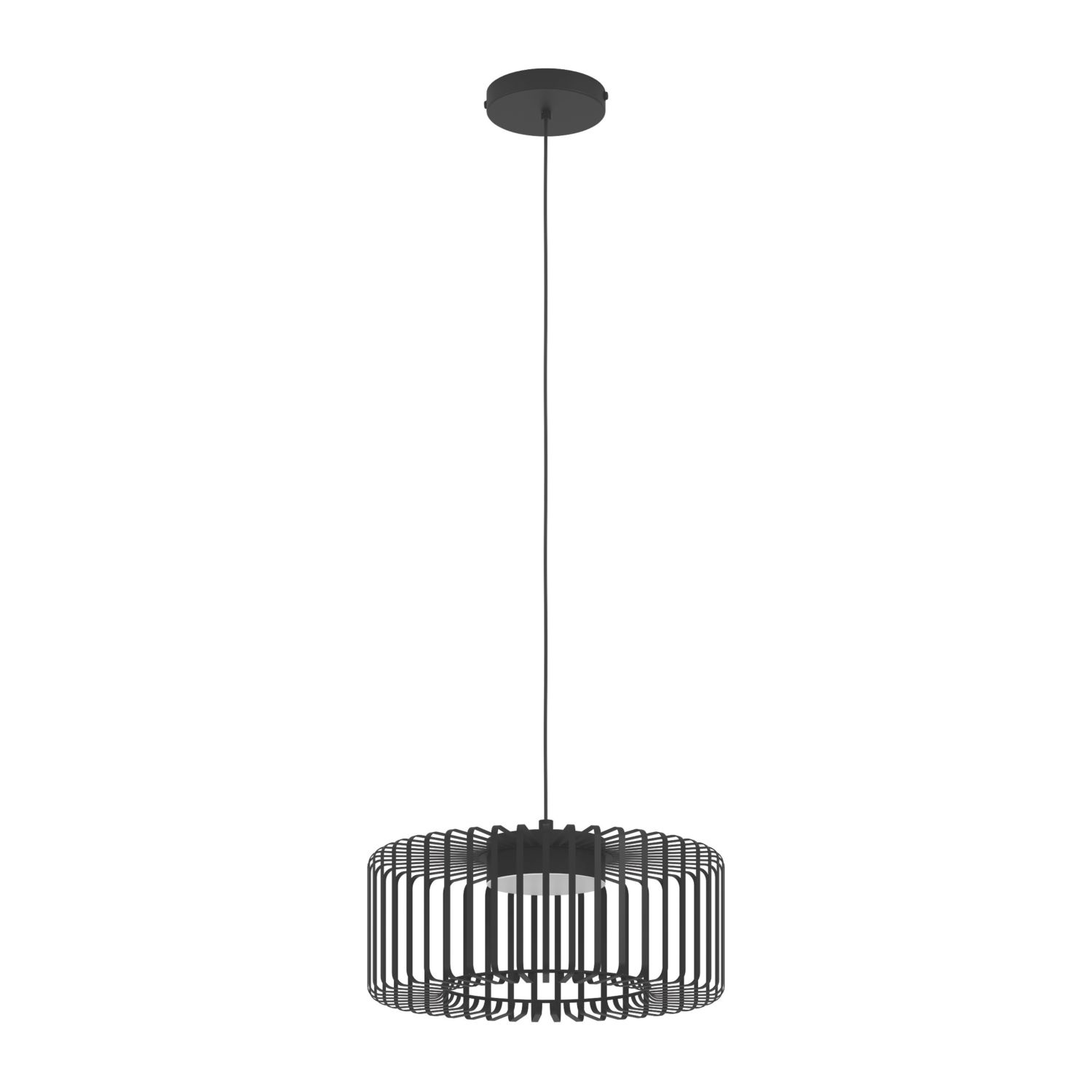 Eglo Ginestrone-Z LED Pendant Light Black 22W 2450lm (839CV)