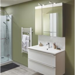 Screwfix 2024 bathroom cabinets