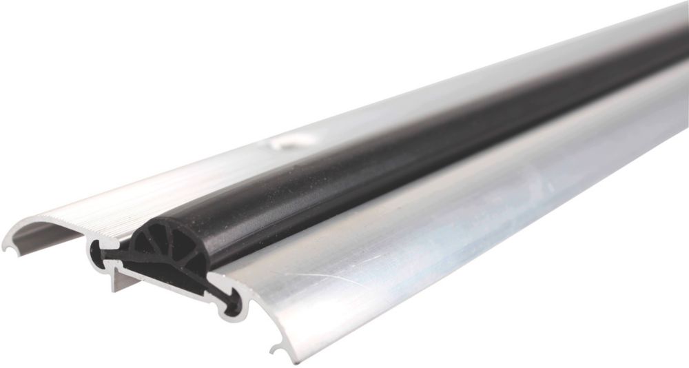 Diall Rubber Door Threshold Silver 914mm