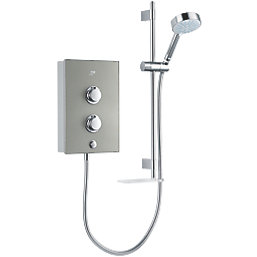 Mira Decor Warm Silver 9.5kW  Manual Electric Shower