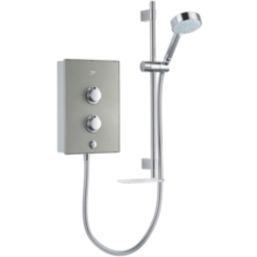 Mira Decor Warm Silver 9.5kW  Manual Electric Shower