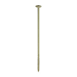 Timco  TX Wafer  Timber Frame Construction & Landscaping Screws 8mm x 275mm 25 Pack