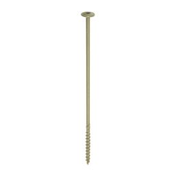 Timco  TX Wafer  Timber Frame Construction & Landscaping Screws 8mm x 275mm 25 Pack