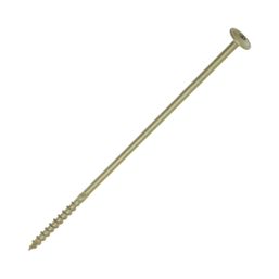 Timco  TX Wafer  Timber Frame Construction & Landscaping Screws 8mm x 275mm 25 Pack