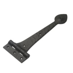 Hardware Solutions Antique Black Straight Heavy Duty Iron Hinges 110mm x 270mm x 45mm