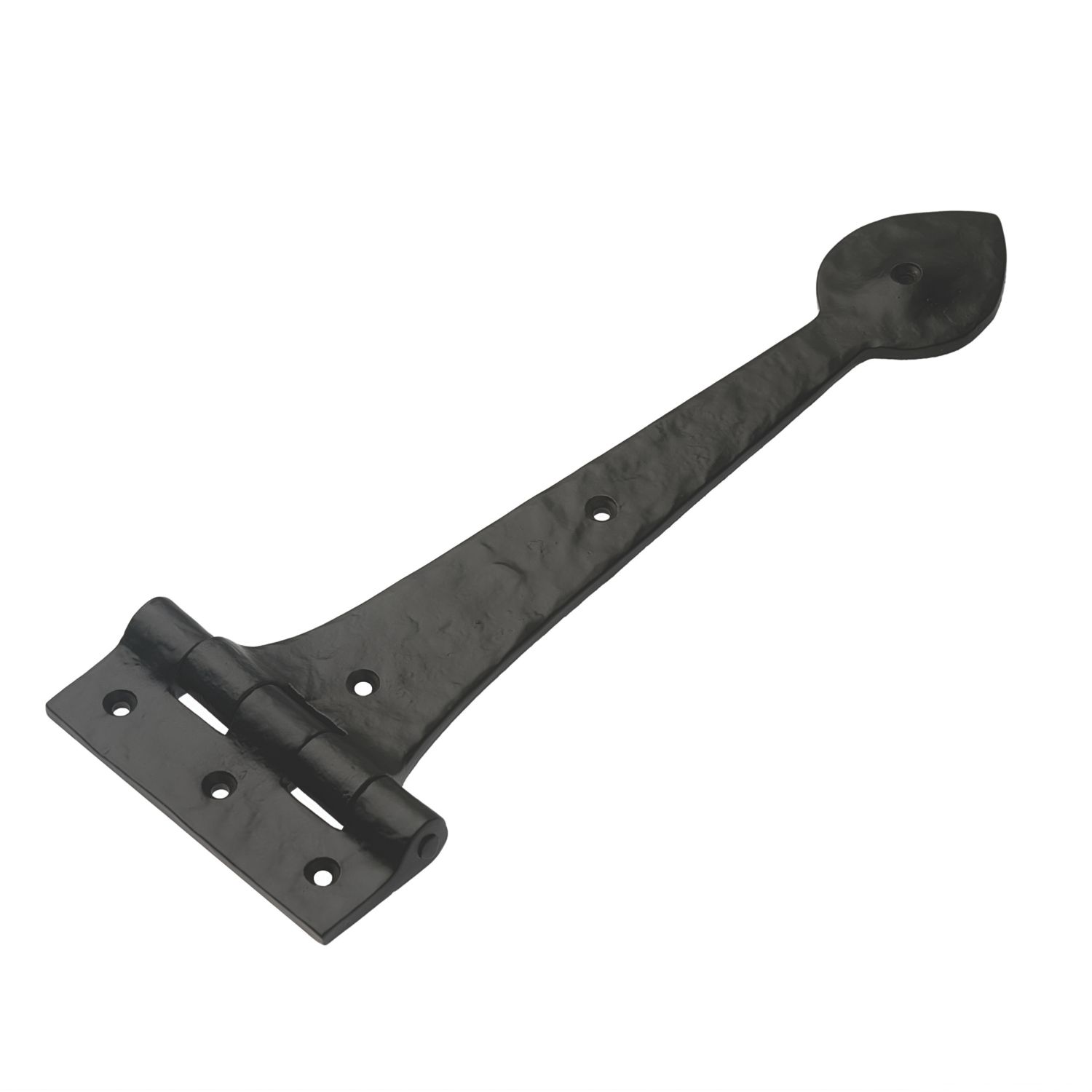 Hardware Solutions Antique Black Straight Heavy Duty Iron Hinges 110mm x 270mm x 45mm (839KK)