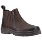Cotswold Bisley Size 8  Brown Waterproof Slip-On Non Safety Work Boots