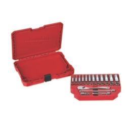 Milwaukee  1/4" Drive Ratchet & Socket Set 28 Pieces