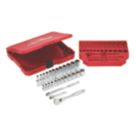 Milwaukee  1/4" Drive Ratchet & Socket Set 28 Pieces
