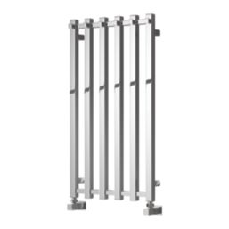 Reina 800mm x 415mm 859BTU Chrome Flat Designer Towel Radiator