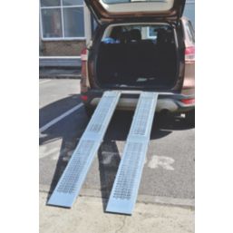 Hilka Pro-Craft 400 kg Folding Loading Ramps 1 Pair - Screwfix