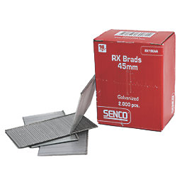 Senco Galvanised Brad Nails 16ga x 45mm 2000 Pack