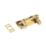 Smith & Locke Necked Door Bolt Brass-Effect 63mm