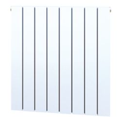 Towelrads Hanworth Plus 700mm x 400mm 2279BTU White Vertical Designer Radiator