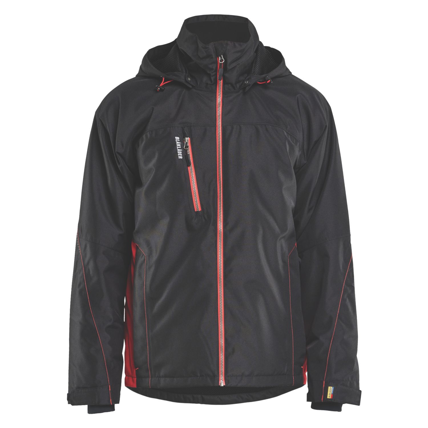 Blaklader Work Jacket Black/Red X Small 34" Chest (839TX)