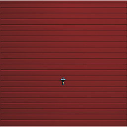 Gliderol Horizontal 8' x 6' 6" Non-Insulated Framed Steel Up & Over Garage Door Ruby Red