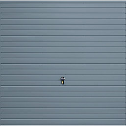 Gliderol Horizontal 8' x 6' 6" Non-Insulated Framed Steel Up & Over Garage Door Traffic Grey