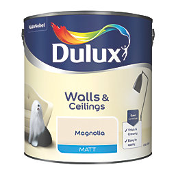 Dulux  Matt Magnolia Emulsion Paint 2.5Ltr