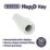 Hep2O  Plastic Push-Fit Stem Coupler F 15mm x M 22mm