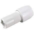 Hep2O  Plastic Push-Fit Stem Coupler F 15mm x M 22mm