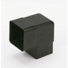 FloPlast  92.5° Square Offset Bend Black 65mm