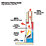 Focal Point Blenheim Brass Rotary Control Inset Gas High Efficiency Fire 500mm x 125mm x 585mm