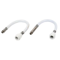 JG Speedfit Push-Fit Monobloc Tap Connectors 15mm x M12 x 300mm 2 Pack