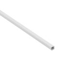 D-Line PVC White Rectangular Trunking Length 10mm x 8mm x 2m