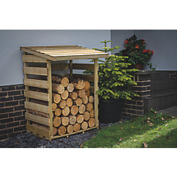Forest Compact LGSTPHD 3' x 2' 6" (Nominal) Timber Log Store