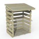 Forest Compact LGSTPHD 3' x 2' 6" (Nominal) Timber Log Store