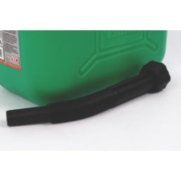 Hilka Pro-Craft Plastic Fuel Can Green 10Ltr