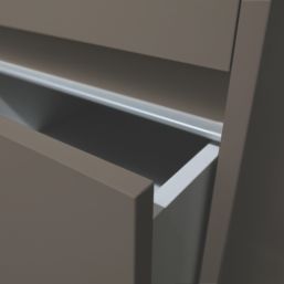 Spacepro  Interior Storage Tower Unit Grey 450mm x 2100mm