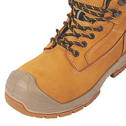 Apache Thompson Metal Free   Safety Boots Wheat Size 6
