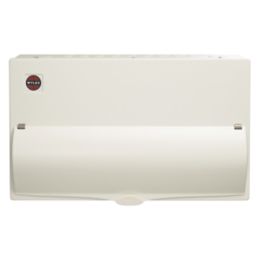 Wylex  21-Module 10-Way Populated  Dual RCD Consumer Unit