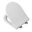 Croydex Malo Soft-Close with Quick-Release Toilet Seat Thermoset Plastic White