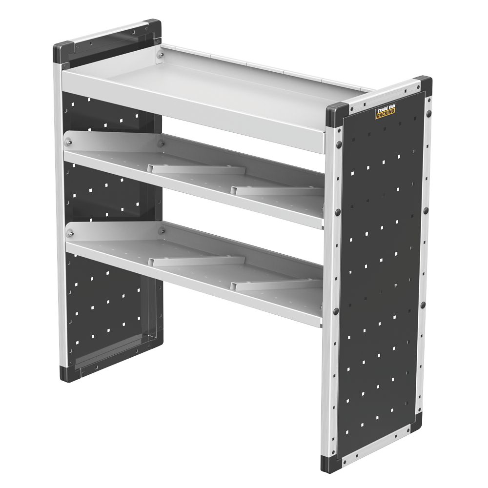 Van Guard  Universal Trade Van Racking Unit (1 Straight & 2 Angled Shelves) 1000mm x 381mm x 1009mm