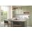 Wilsonart Options Plus Lunar Matt Grey Quartz Effect Laminate Breakfast Bar 4100mm x 900mm x 38mm