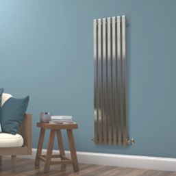 Towelrads Soho 1800mm x 435mm 4203BTU Chrome Vertical Designer Radiator