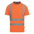 Regatta Pro Contract Short Sleeve Hi-Vis T-Shirt Orange X Large 43.5" Chest