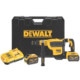 DeWalt DCH614X2-GB 6.8kg 54V 2 x 9.0Ah Li-Ion XR FlexVolt Brushless Cordless SDS Max Rotary Hammer Drill