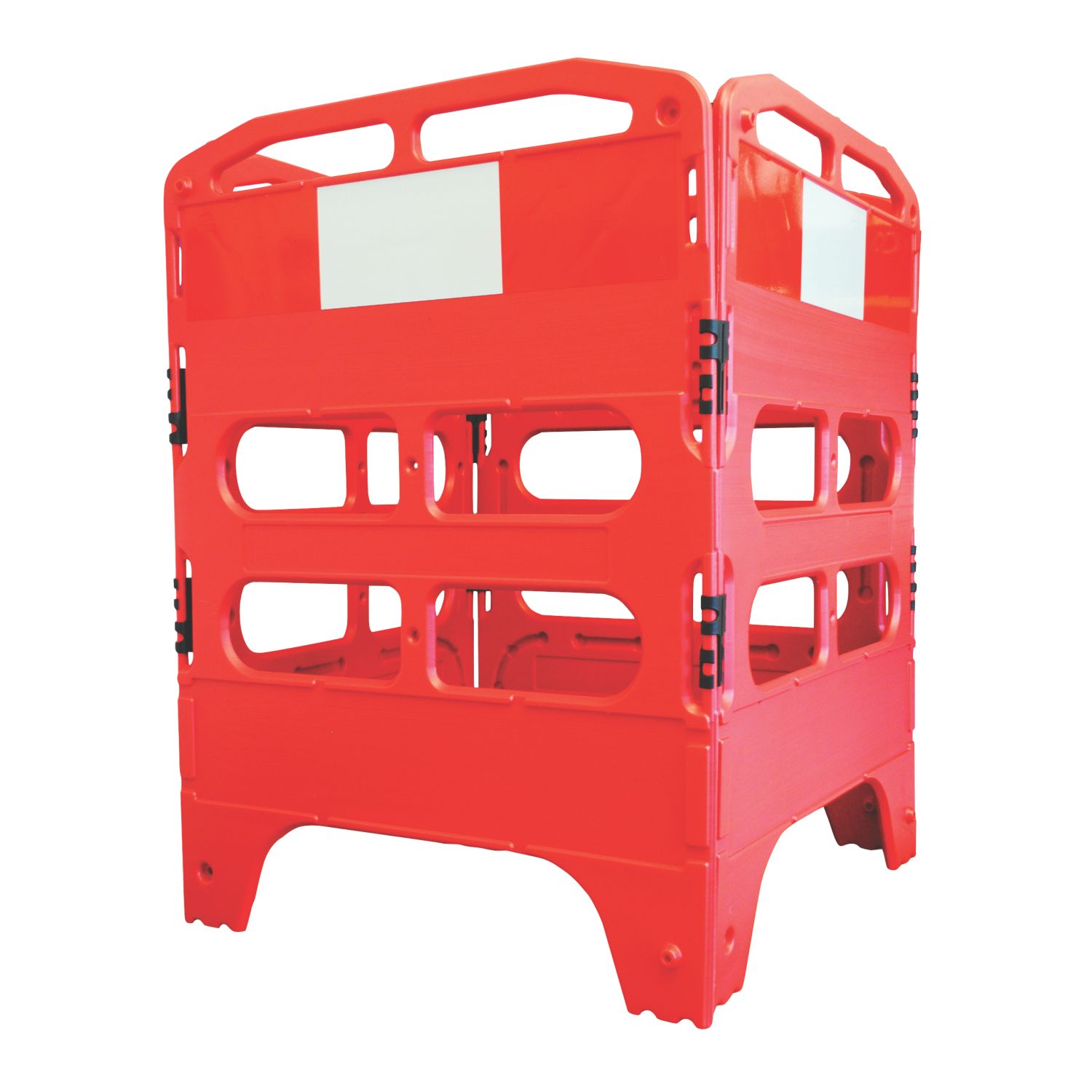 Melba Swintex 4-Part Utility Pedestrian Barrier Red 750mm (8414V)