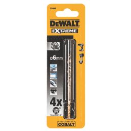 DeWalt Extreme Hex Shank Metal Drill Bit 6mm x 93mm Screwfix