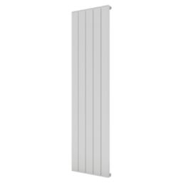 Azur Horizon 1800mm x 470mm 3511BTU White Vertical Aluminium Radiator
